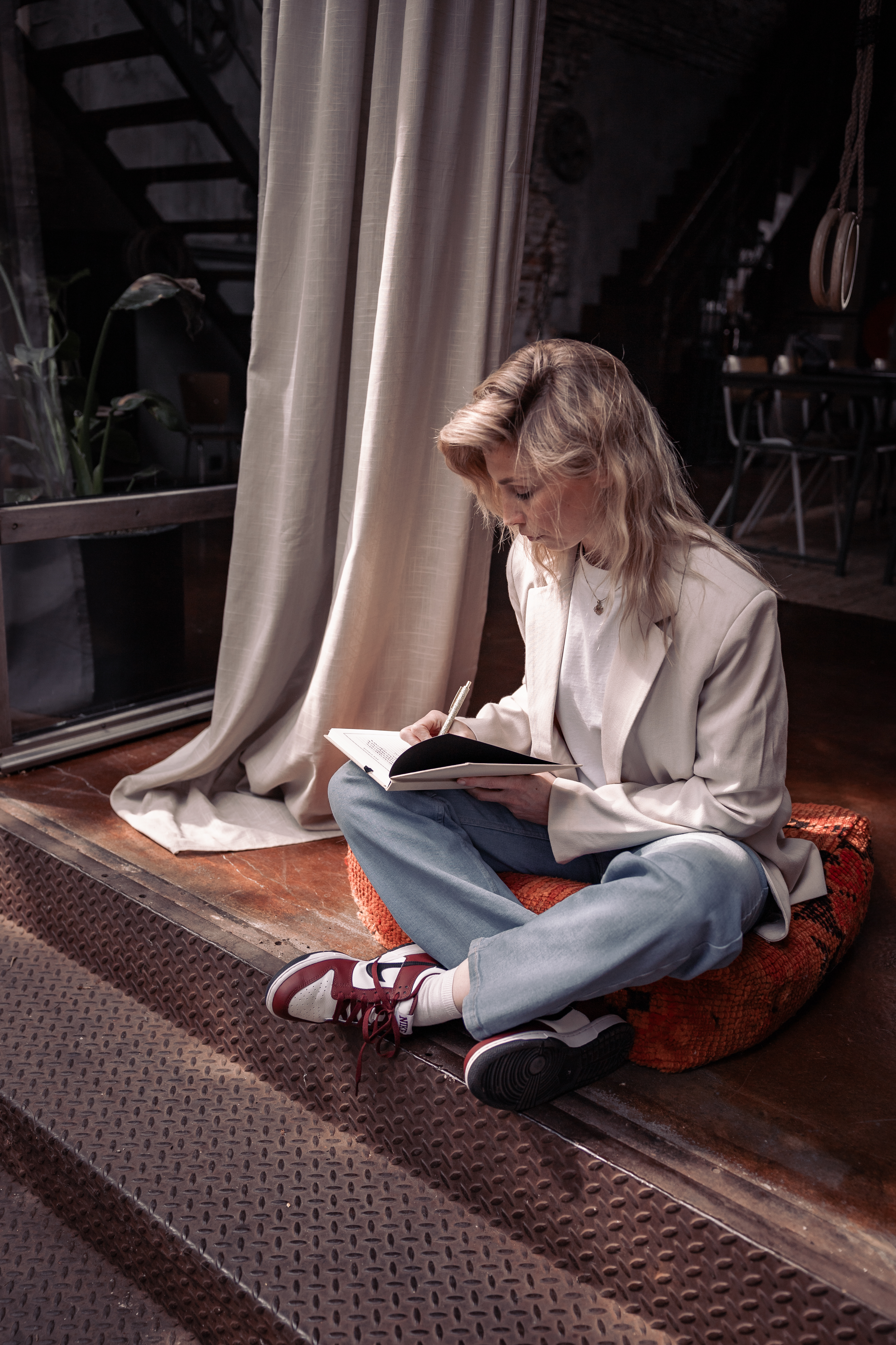 Chantal op trap schrijven